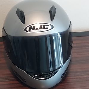 🤑 CLEARANCE SALE 20% OFF! HJC CL-15 Motorcycle Helmet Size Large Silver